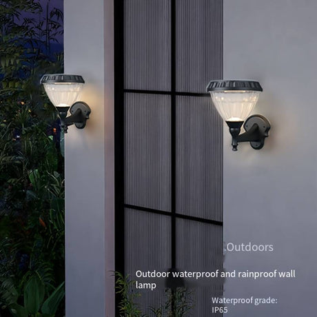 TDC Lights Lamps & Lightings Waterproof Solar Post Pillar Wall Lamp Light - PH-YZO02W