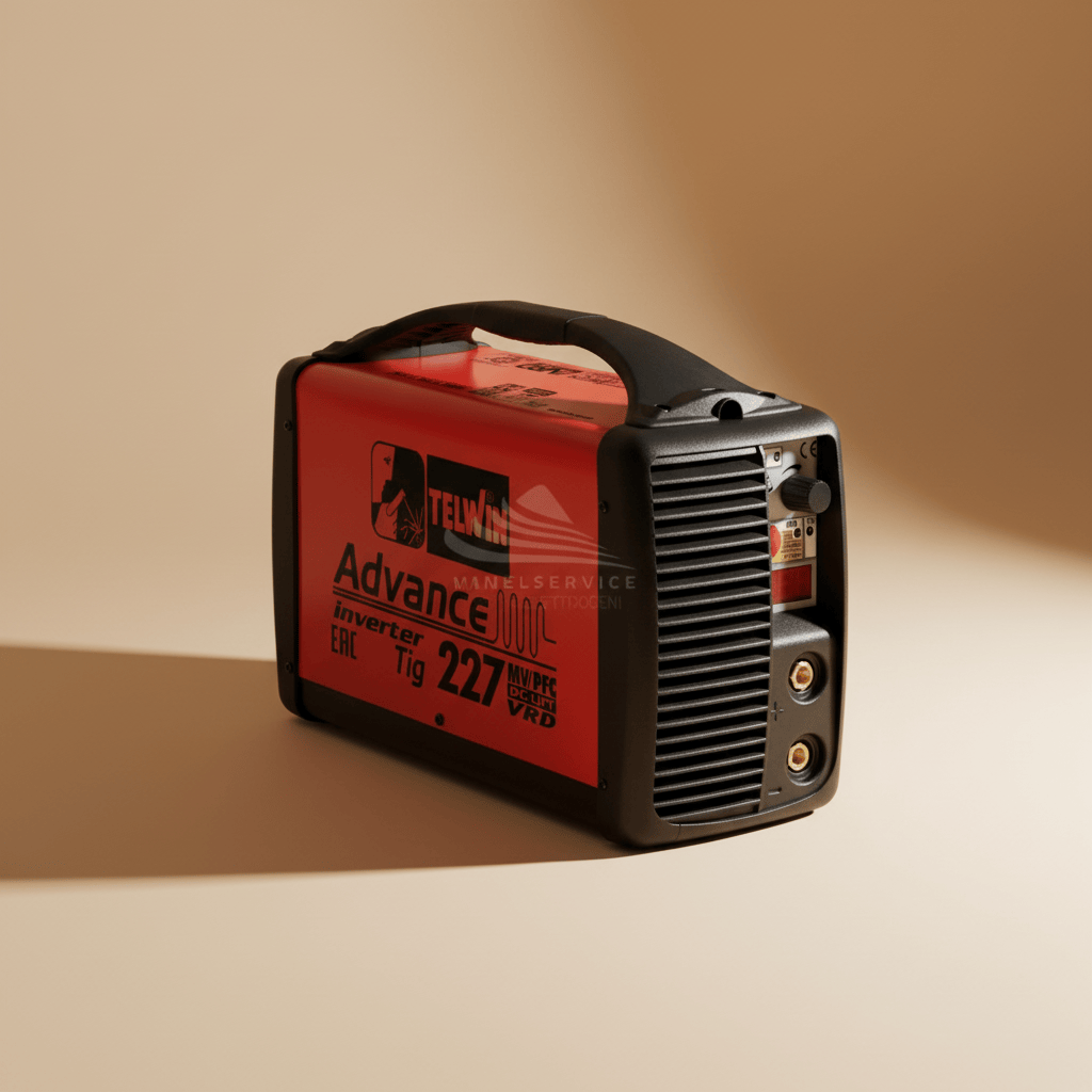 Telwin Welding Machine & Accessories Telwin Advance TIG 227 MV/PFC Professional 200A MMA & TIG DC-Lift Inverter Welding Machine, 100–240V - TEL-852048