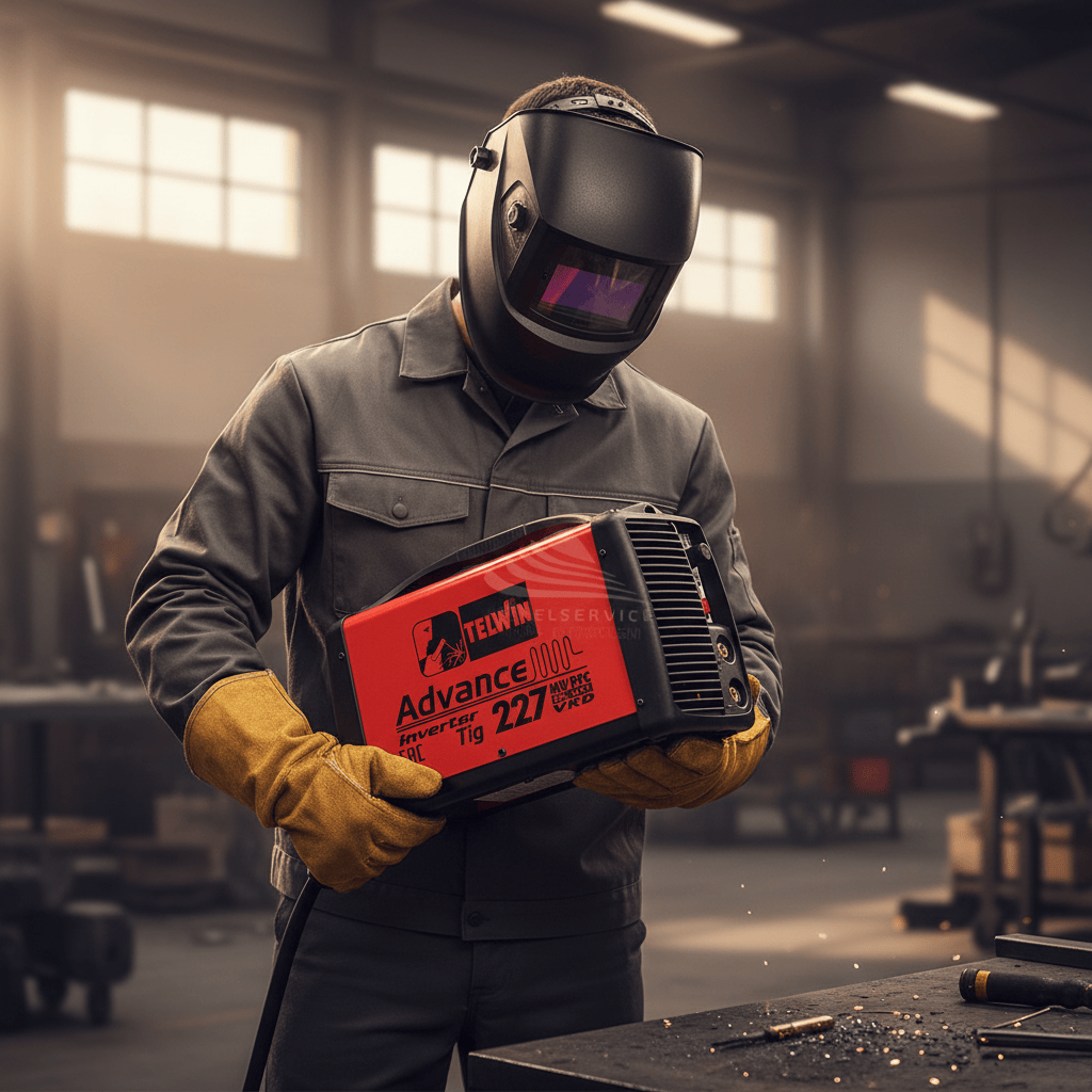Telwin Welding Machine & Accessories Telwin Advance TIG 227 MV/PFC Professional 200A MMA & TIG DC-Lift Inverter Welding Machine, 100–240V - TEL-852048