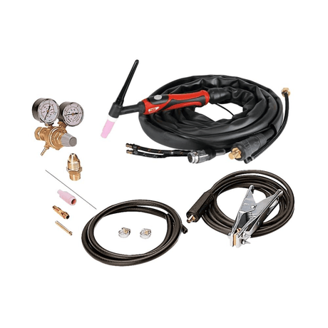 Telwin Welding Machine & Accessories Telwin Aqua Water-Cooled TIG Welding Kit with 4m Torch, Gas Regulator & Work Clamp - TEL-802789