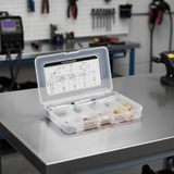 Telwin Welding Machine & Accessories Telwin Consumables Box for MT15 MIG-MAG Welding Torch with Contact Tips, Nozzles, Springs & Gas Diffusers - TEL-804137