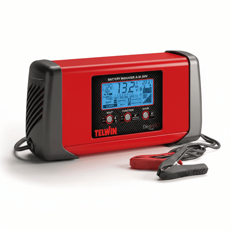 Telwin Automotive Accessories & Maintainenance Telwin Doctor Charge 50 Professional 6V/12V/24V Electronic Battery Charger, Maintainer & Tester, 45A - TEL-807598