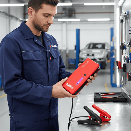 Telwin Booster Cable & Battery Charger Telwin Drive 1500 Ultra-Compact 12V Lithium Jump Starter & Power Bank, 1500A, 12000mAh - TEL-829569