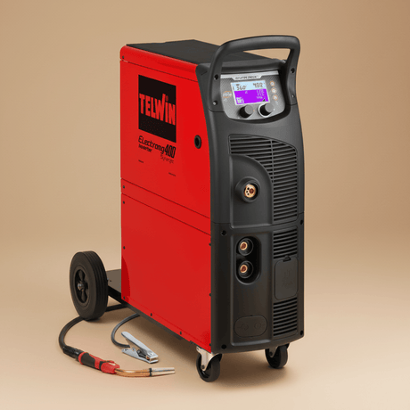 Telwin Welding Machine & Accessories Telwin Electromig 400 Synergic Professional 400A Multiprocess Inverter Welding Machine, 230V/400V - TEL-816090