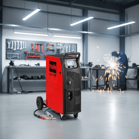 Telwin Welding Machine & Accessories Telwin Electromig 400 Synergic Professional 400A Multiprocess Inverter Welding Machine, 230V/400V - TEL-816090