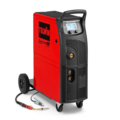 Telwin Welding Machine & Accessories Telwin Electromig 400 Synergic Professional 400A Multiprocess Inverter Welding Machine, 230V/400V - TEL-816090