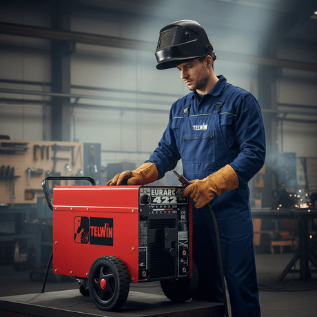 Telwin Welding Machine & Accessories Telwin Eurarc 422 ACX Professional 320A MMA AC Welding Machine with Welding Kit, 230V/400V - TEL-858013