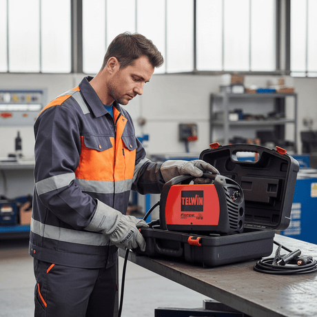 Telwin Welding Machine & Accessories Telwin Force 165 Professional 150A MMA DC Inverter Welding Machine with Carry Case - TEL-815857