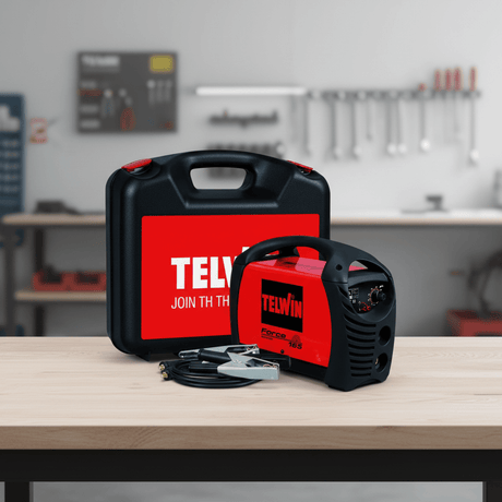 Telwin Welding Machine & Accessories Telwin Force 165 Professional 150A MMA DC Inverter Welding Machine with Carry Case - TEL-815857