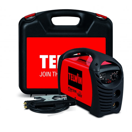 Telwin Welding Machine & Accessories Telwin Force 165 Professional 150A MMA DC Inverter Welding Machine with Carry Case - TEL-815857