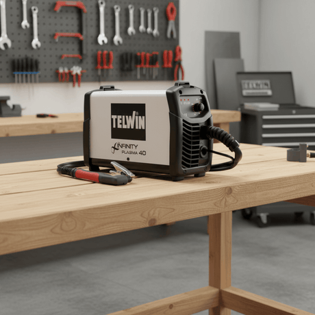 Telwin Welding Machine & Accessories Telwin Infinity Plasma 40 Inverter Plasma Cutting System, 40A, 230V, 15mm - TEL-816145