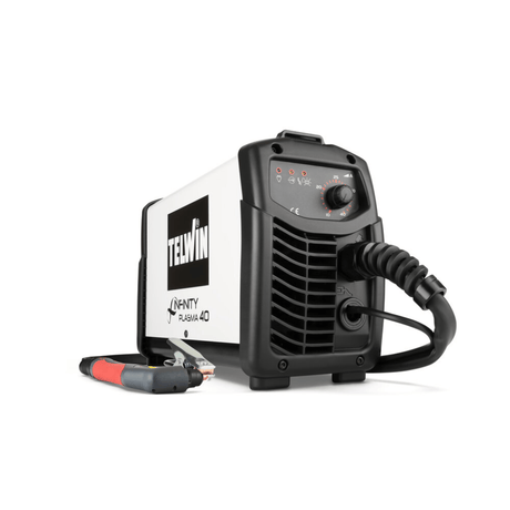 Telwin Welding Machine & Accessories Telwin Infinity Plasma 40 Inverter Plasma Cutting System, 40A, 230V, 15mm - TEL-816145