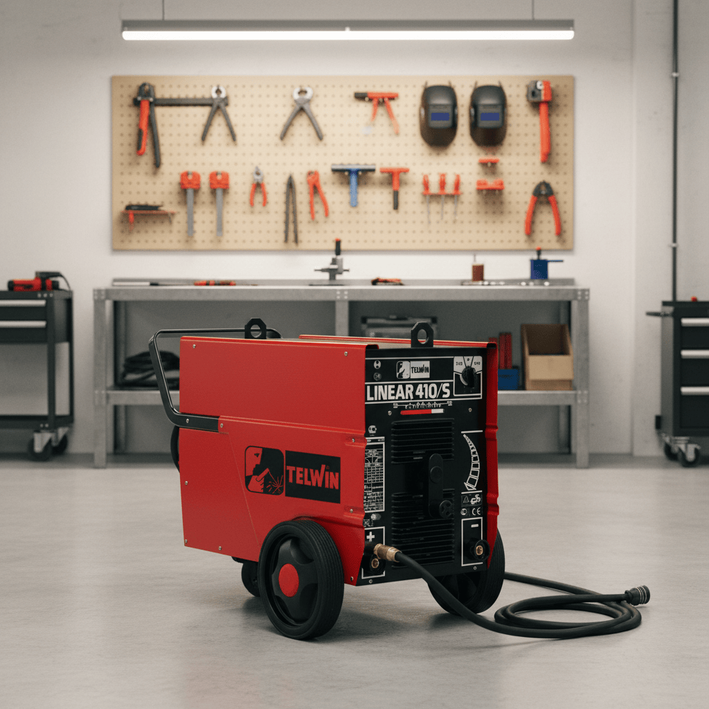 Telwin Welding Machine & Accessories Telwin Linear 410/S Professional 350A MMA DC Rectified Welding Machine, 230V/400V - TEL-859002