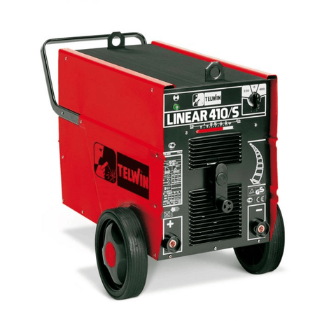 Telwin Welding Machine & Accessories Telwin Linear 410/S Professional 350A MMA DC Rectified Welding Machine, 230V/400V - TEL-859002