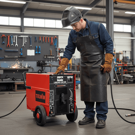 Telwin Welding Machine & Accessories Telwin Linear 430 HD Professional 360A MMA DC Rectified Welding Machine 230V/400V - TEL-860003