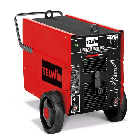 Telwin Welding Machine & Accessories Telwin Linear 430 HD Professional 360A MMA DC Rectified Welding Machine 230V/400V - TEL-860003