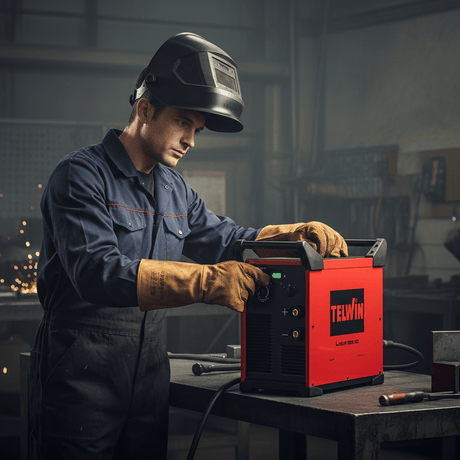 Telwin Welding Machine & Accessories Telwin Linear 500I XD Professional 400A MMA DC Inverter Welding Machine with 600A Welding Kit, 230V/400V - TEL-816185
