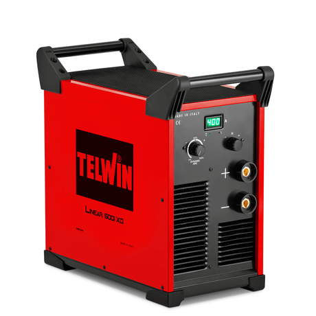 Telwin Welding Machine & Accessories Telwin Linear 500I XD Professional 400A MMA DC Inverter Welding Machine with 600A Welding Kit, 230V/400V - TEL-816185