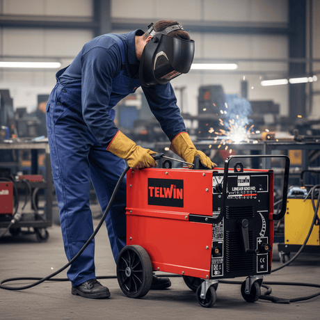Telwin Welding Machine & Accessories Telwin Linear 630 HD Professional 550A MMA DC Rectified Welding Machine 230V/400V with Accessories - TEL-860002