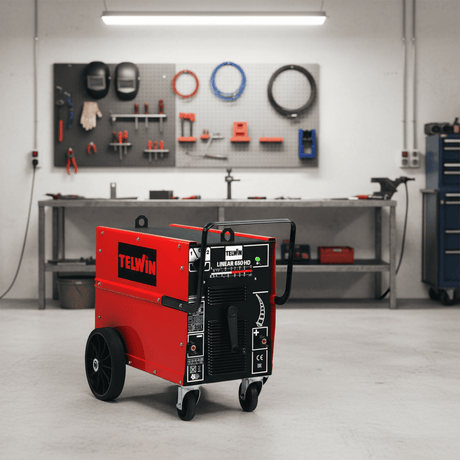 Telwin Welding Machine & Accessories Telwin Linear 630 HD Professional 550A MMA DC Rectified Welding Machine 230V/400V with Accessories - TEL-860002