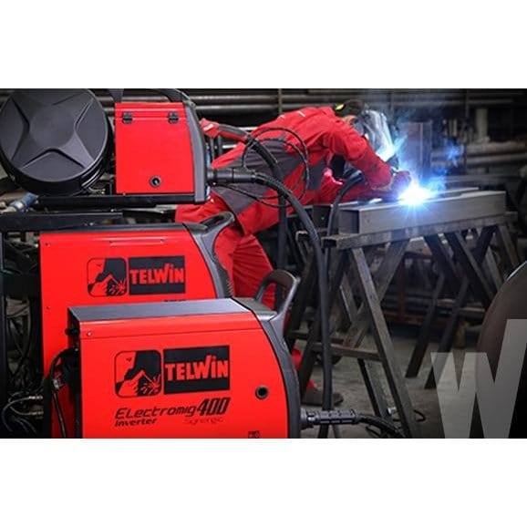 Telwin Welding Machine & Accessories Telwin MIG Welding Machine 230V/400V - ELECTROMIG 400 SYNERGIC