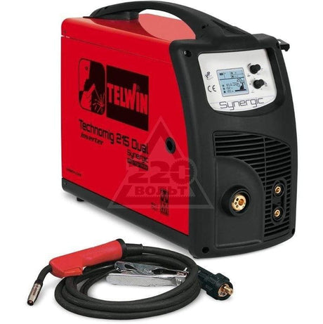 Telwin Welding Machine & Accessories Telwin MIG Welding Machine 230V - TECHNOMIG 215 DUAL SYNERGIC