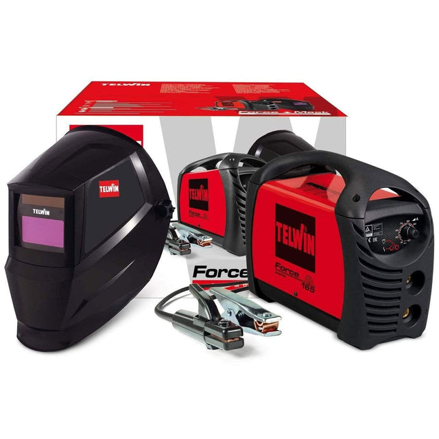 Telwin Welding Machine & Accessories Telwin MMA Welding Machine 230V ACX - FORCE 165 + WELDING HELMET