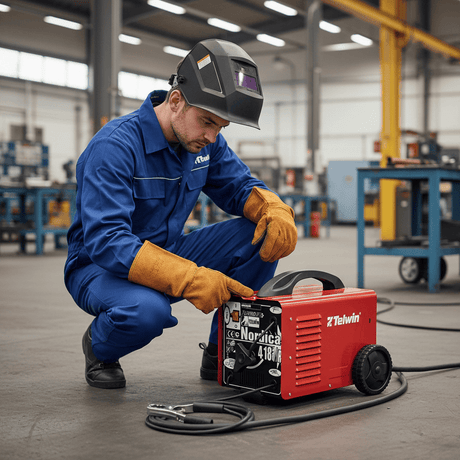 Telwin Welding Machine & Accessories Telwin Nordica Turbo 160A MMA AC Transformer Welding Machine 230V/400V - TEL-814105