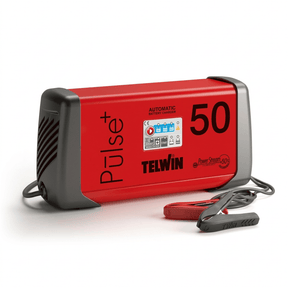 Telwin Booster Cable & Battery Charger Telwin Pulse 50 Automatic Electronic Battery Charger, Maintainer & Start Aid 6V/12V/24V - TEL-807588