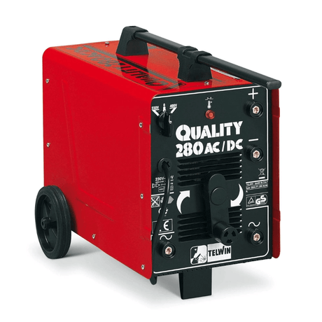 Telwin Welding Machine & Accessories Telwin Quality 280 Professional 230A AC / 160A DC MMA Transformer Welding Machine 230V/400V - TEL-855012