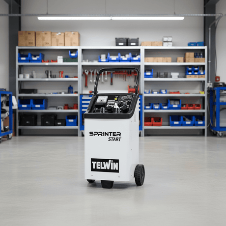 Telwin Booster Cable & Battery Charger Telwin Sprinter 6000 Start Battery Charger & Starter 12V/24V, 570A - TEL-829392