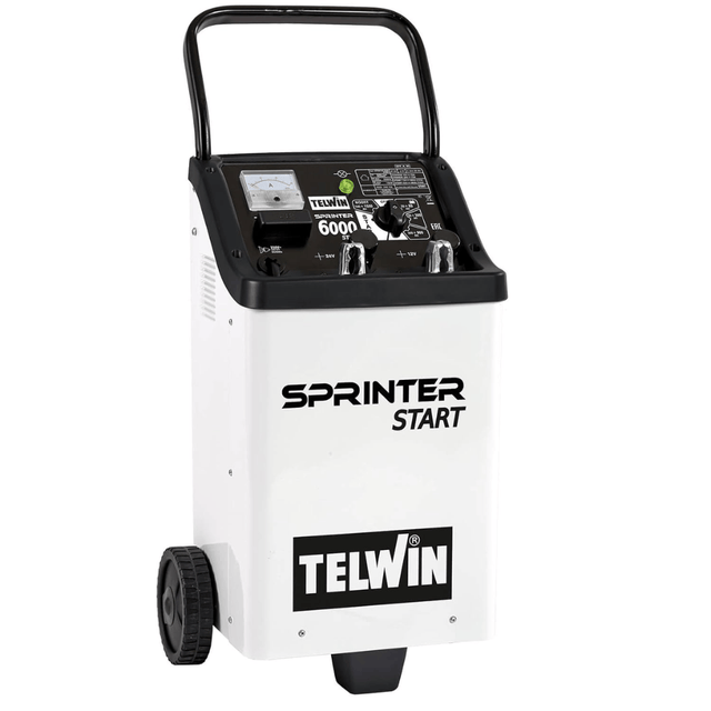Telwin Booster Cable & Battery Charger Telwin Sprinter 6000 Start Battery Charger & Starter 12V/24V, 570A - TEL-829392