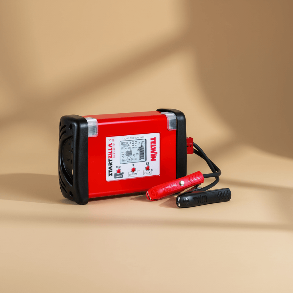 Telwin Booster Cable & Battery Charger Telwin Startzilla 3024 Multifunction 12V/24V Lithium Jump Starter, Battery Tester & Power Bank, 3000A - TEL-829522