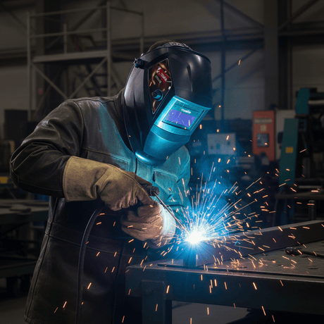 Telwin Safety Helmets Telwin Stream Auto-Darkening Welding Helmet with Grinding Mode for MIG-MAG, MMA & TIG Welding - TEL-802813