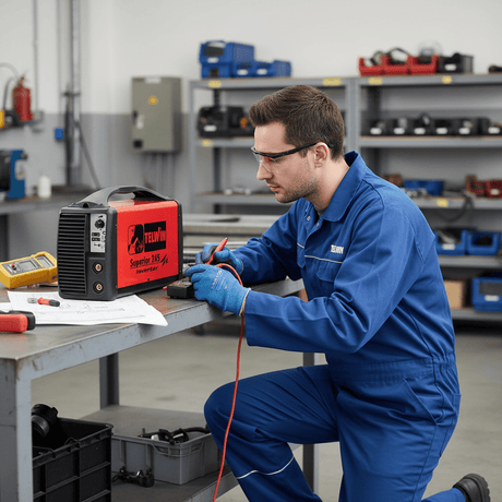 Telwin Welding Machine & Accessories Telwin Superior 245 Professional MMA & TIG-Lift Inverter Welding Machine, 220A, 400V - TEL-852051