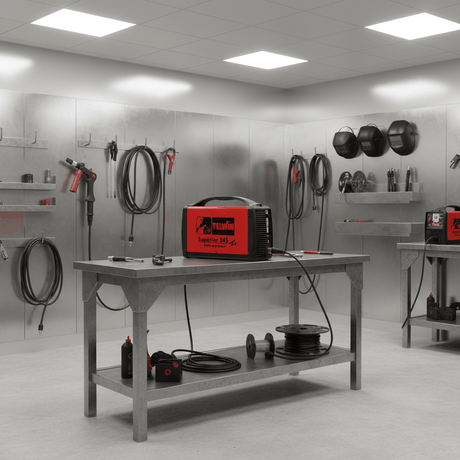 Telwin Welding Machine & Accessories Telwin Superior 245 Professional MMA & TIG-Lift Inverter Welding Machine, 220A, 400V - TEL-852051