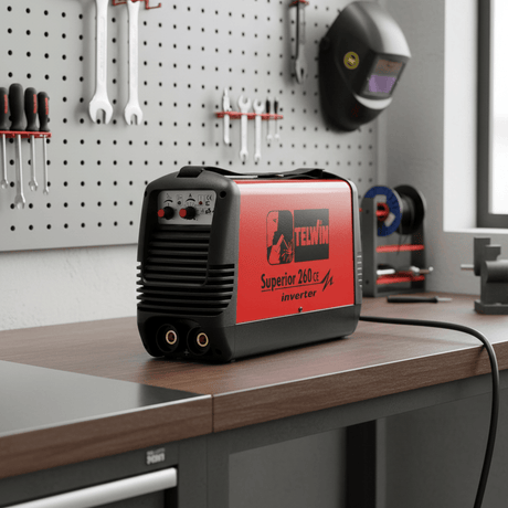 Telwin Welding Machine & Accessories Telwin Superior 260 CE Professional 220A MMA & TIG-Lift Inverter Welding Machine, 400V - TEL-852134