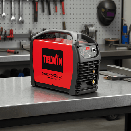 Telwin Welding Machine & Accessories Telwin Superior 320 CE VRD Professional 270A MMA & TIG DC-Lift Inverter Welding Machine 230V/400V - TEL-852056