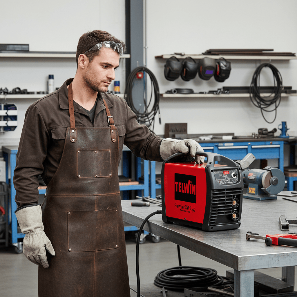 Telwin Welding Machine & Accessories Telwin Superior 320 CE VRD Professional 270A MMA & TIG DC-Lift Inverter Welding Machine 230V/400V - TEL-852056