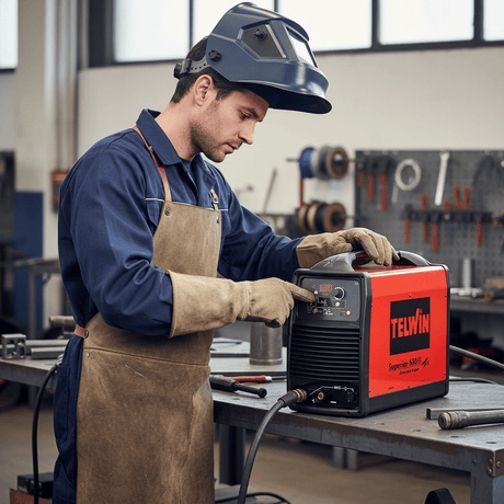 Telwin Welding Machine & Accessories Telwin Superior 630 CE VRD Professional 500A MMA, TIG DC-Lift & Gouging Inverter Welding Machine 230V/400V with 600A MMA Kit - TEL-852057