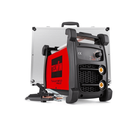 Telwin Welding Machine & Accessories Telwin Technology 186 XT MPGE 160A MMA & TIG DC Inverter Welding Machine 230V with Aluminium Case - TEL-816250