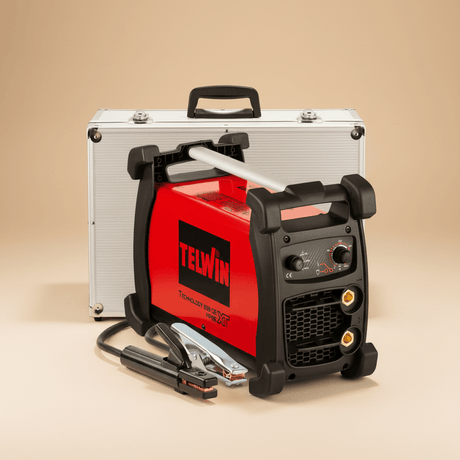 Telwin Welding Machine & Accessories Telwin Technology 238 XT CE/MPGE 200A MMA & TIG DC Inverter Welding Machine 230V with Aluminium Case - TEL-816252