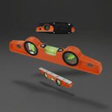 Tera Level Tera 10"/250mm Professional Aluminium Pocket Spirit Level - H29010301