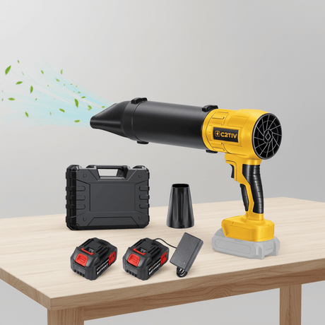 Tera Blower Tera 21V Cordless Turbo Jet Blower with Battery, Charger & Accessories - P030602