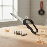 Tera Multi Tools & Knives Tera 7" Carabiner Multi-tool with Foldable Blade - H100202