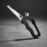 Tera Multi Tools & Knives Tera 7" Carabiner Multi-tool with Foldable Blade - H100202