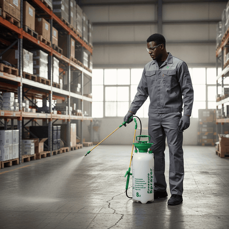 Tera Spray Gun Tera 8L Manual Pressure Sprayer with Stainless Steel Lance - TERA-KS-8