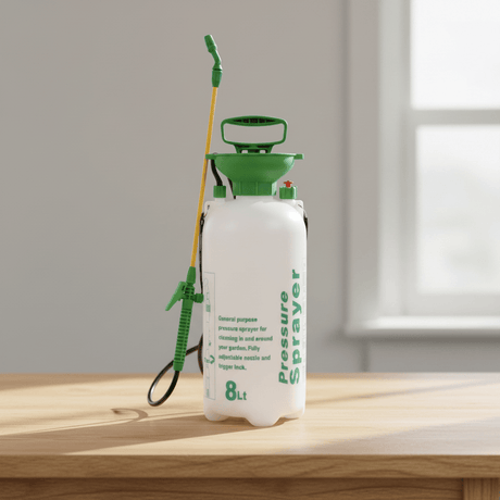 Tera Spray Gun Tera 8L Manual Pressure Sprayer with Stainless Steel Lance - TERA-KS-8