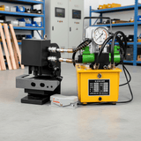 Tera Construction Equipment Tera Heavy-Duty Industrial Hydraulic Punch Machine 500KN with 1.5KW Hydraulic Electric Pump - P03-0521-6311