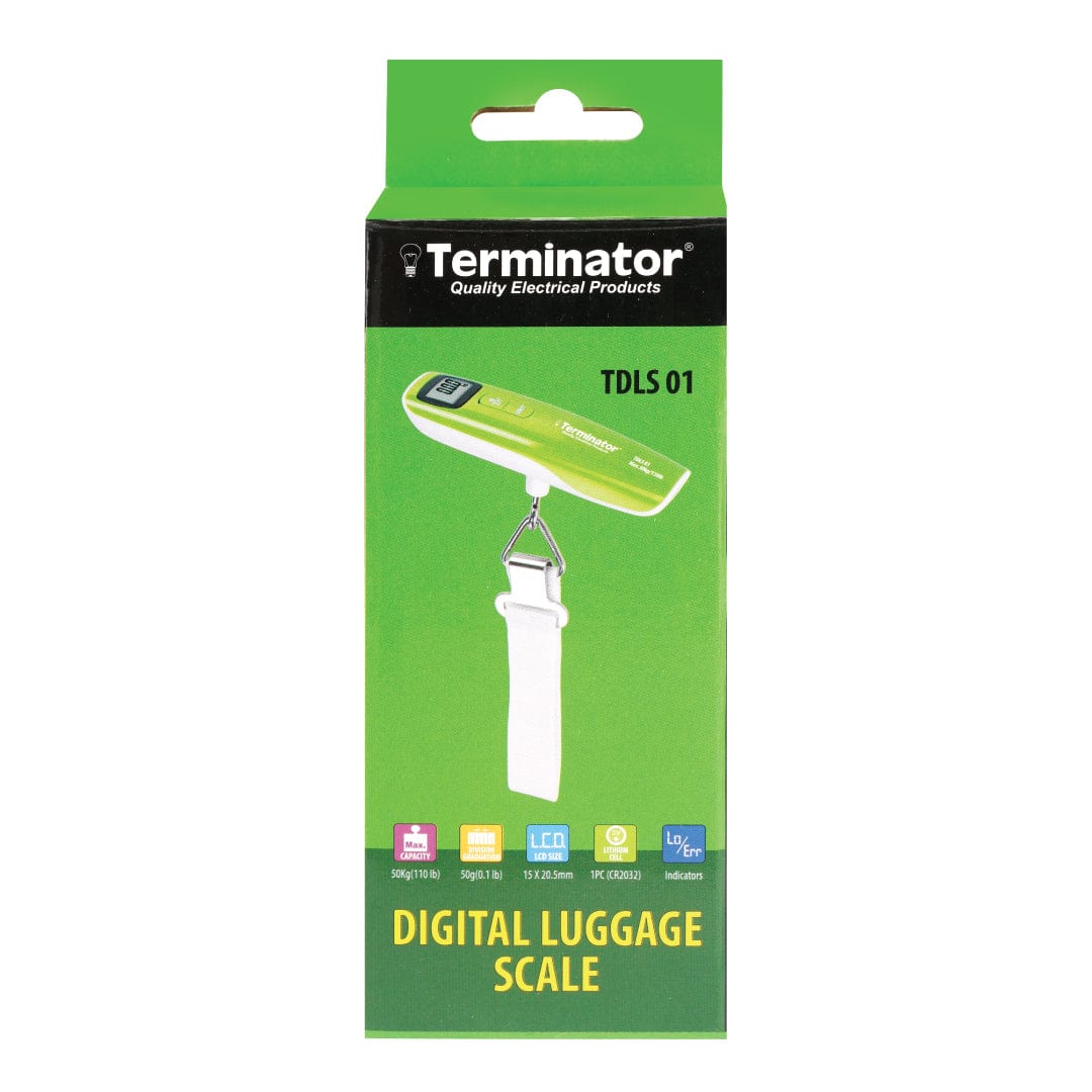 Terminator Digital Meter Terminator Digital Luggage Scale 50Kg - TDLS 01